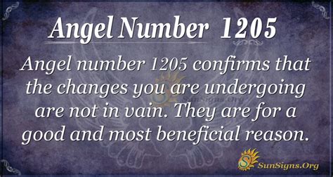 1205 angel number|1205 Angel Number: Meaning and Symbolism